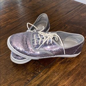 Sequined Vans